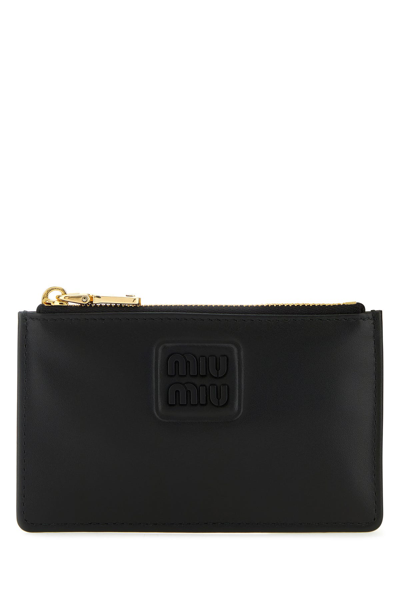 Miu Miu Pouch-tu Nd  Female In Black