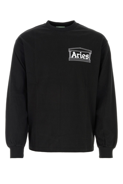 Aries T-shirt In Black