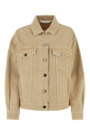 Palm Angels Gd Loose Bull Denim Jacket