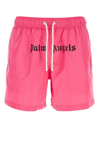 Palm Angels Costume Da Bagno-l Nd  Male In Pink