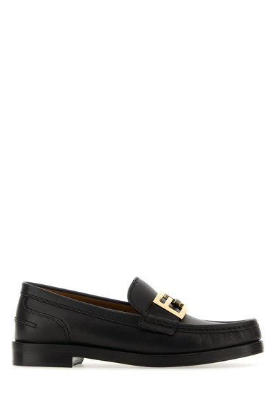 Fendi Baguette Black Loafer Women