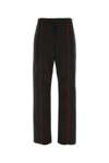 Ferragamo Contrasting-trim Cotton Track Pants