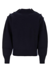 Ferragamo Studded Mock-neck Knitted Jumper