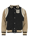 Rhude Logo-embroidered Canvas Bomber Jacket