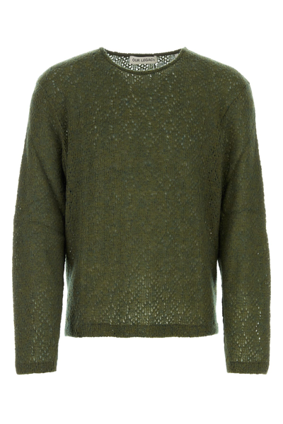 Our Legacy Mohair Blend Knit In Green