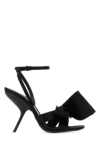 Ferragamo Heel Sandals With Bow Detail And Open Toe
