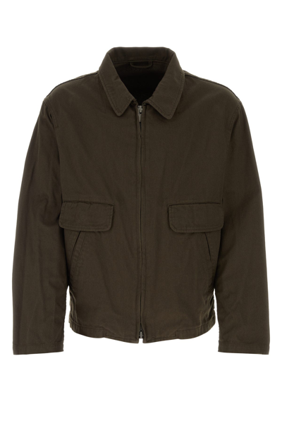 Yohji Yamamoto Jackets And Vests In Brown