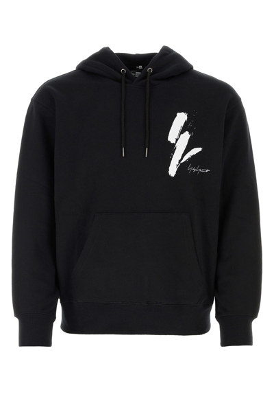 Yohji Yamamoto X New Era Logo-print Cotton Hoodie In Black