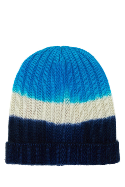 THE ELDER STATESMAN CUFFIA IN CASHMERE MULTICOLOR UOMO