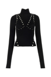 Off-white Off White Mockneck With Studs
