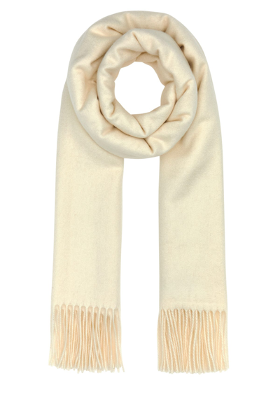 Johnstons Of Elgin Cashmere Scarf With Fringed Edges For A Luxurious Look In Pastel