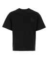 Etro Pegaso Embroidered Cotton T-shirt In Black