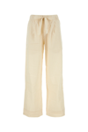 Tekla Flannel Drawstring Pajama Trousers