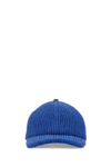 Marni Woven Baseball Cap In Blue