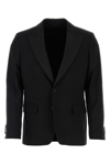 Etro Giacca In Lana Stretch Nera Uomo