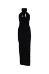 Magda Butrym Black Button Maxi Dress