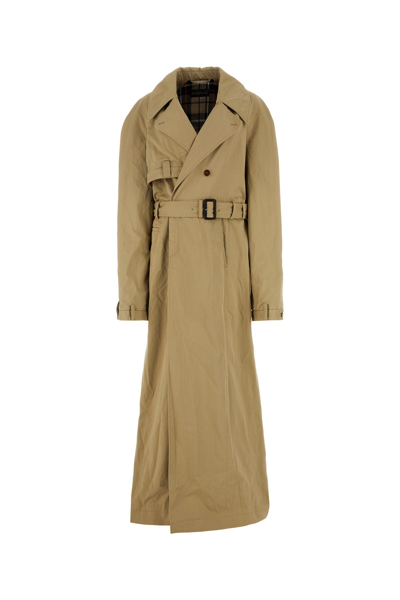 Balenciaga Trench-36f Nd  Female In Brown