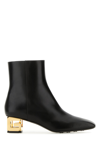 Givenchy G Cube Leather Ankle Boots