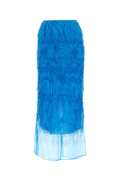 Cecilie Bahnsen Skirts In Blue