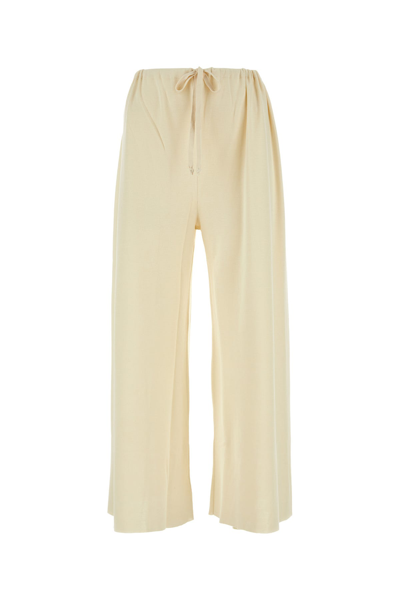 The Row Trousers In White