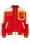 Kenzo Tiger Academy Logo-patch Bomber Jacket