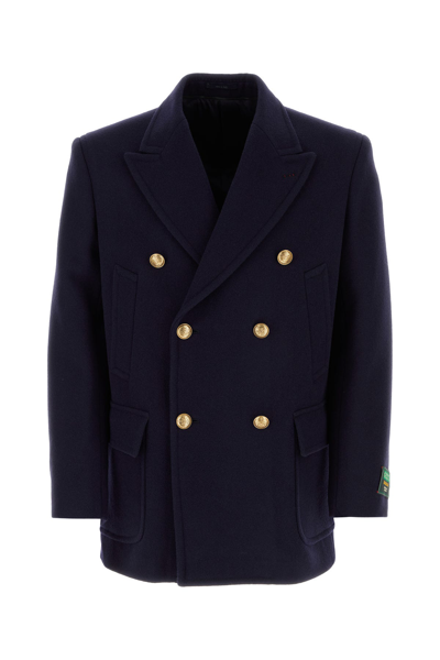 Gucci Man Cappotto In Blue