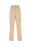 Michael Michael Kors Skin Pink Triacetate Blend Wide-leg Pant
