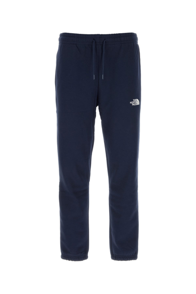 The North Face Essentials Cotton-blend Track Pants In Blue