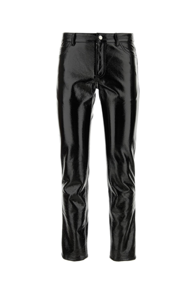 COURRÈGES COURREGES BLACK VINYL PANT
