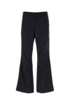 Wales Bonner Pantalone In Cotone Blu Notte Uomo
