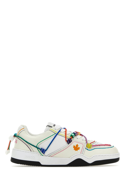 Dsquared2 Spiker Low In White