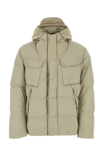 TEN C TEN C SAND NYLON GRAYS DOWN JACKET