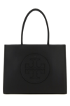 Tory Burch Ella Logo Patch Tote Bag In Black