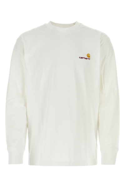 Carhartt T-shirt-xl Nd  Wip Male In White