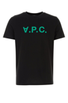Apc A.p.c. T-shirt In Noir/vert