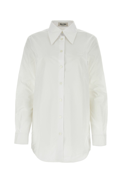 Miu Miu Camicia-46 Nd  Female In White