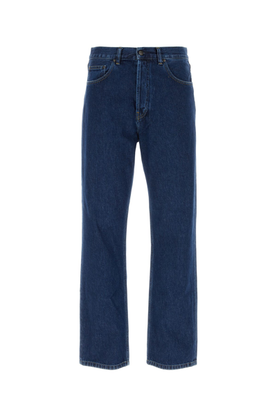 Carhartt Wip Jeans In Bluestonewashed