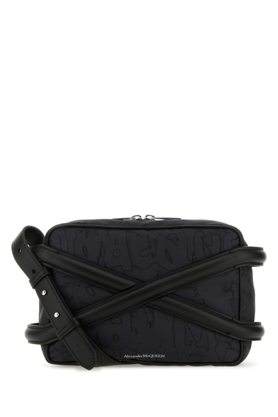 Alexander Mcqueen The Harness Vanity Case Men In Black