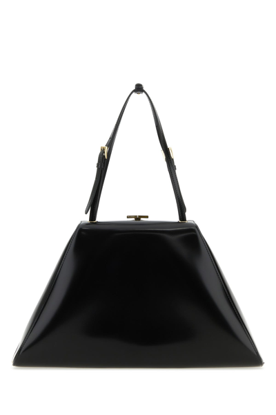 PRADA BORSA A MANO IN PELLE NERA  DONNA