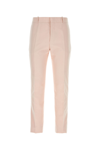 Alexander Mcqueen Delicate Hue Twill Pant In Pink