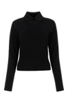 Jil Sander Woman Black Wool Blend Sweater