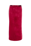Gucci Gonna In Velluto Fucsia Donna