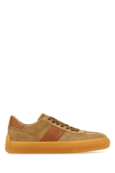 Tod's Suede Trainers In Brown