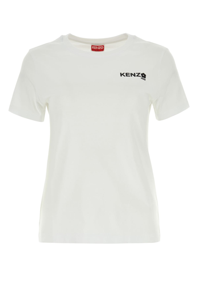 Hugo Kreit Kenzo T-shirt In White