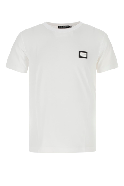 Dolce & Gabbana T-shirt-50 Nd  Male In White