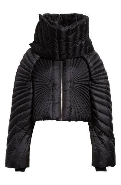 RICK OWENS X MONCLER RADIANCE CONVERTIBLE DOWN JACKET