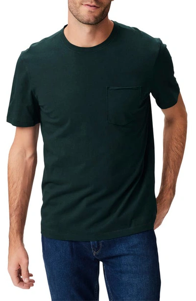 Paige Men's Ramirez Pigment-washed T-shirt In Green