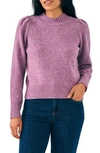 Faherty Boone Sweater In Lavender Frost