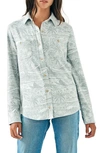 Faherty Legend&trade; Sweater Shirt In Grey Coastal Waters
