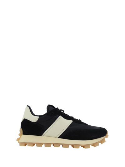 Tod's Sneakers In Nero+white